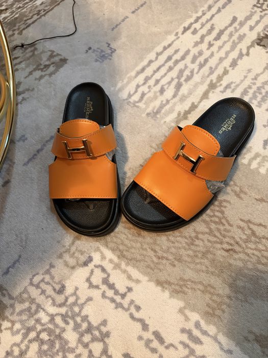 Papuci hermes piele toate marimile dama