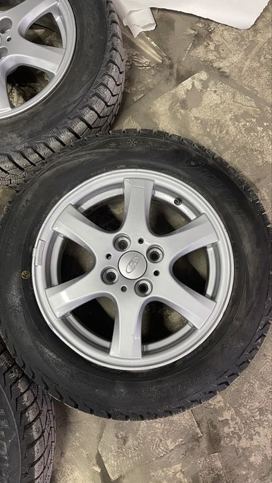 Обменяю диски ваз с резиной