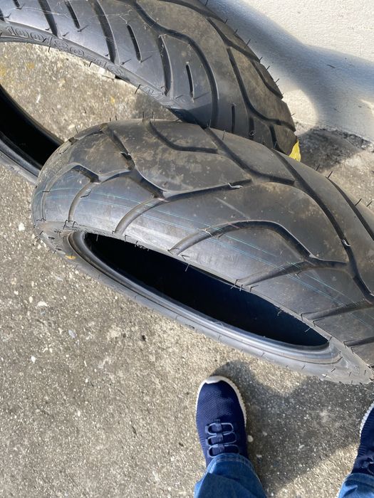 Set anvelope moto=1buc. 120/80-14’’+1buc. 100/80-16