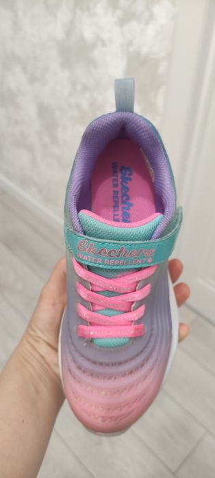 Кроссовки в дождь Skechers 34 размер для девочки