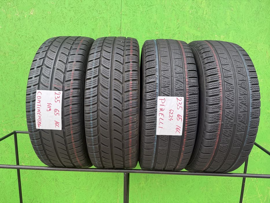 235/65/16C CONTINENTAL PIRELLI  Stare excelenta