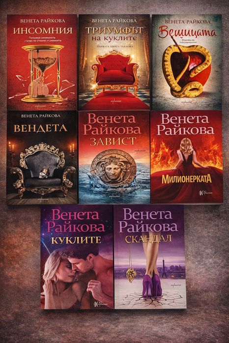 Книги на  Венета Райкова