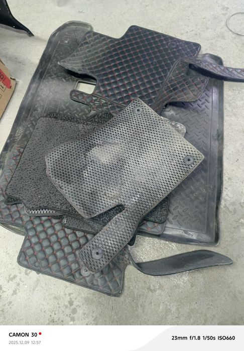 Полики коврики на prado 120