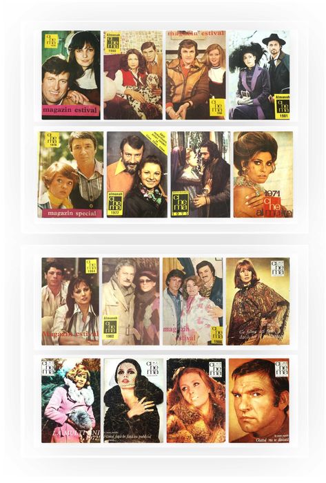 Almanah și reviste CINEMA anii 70-80