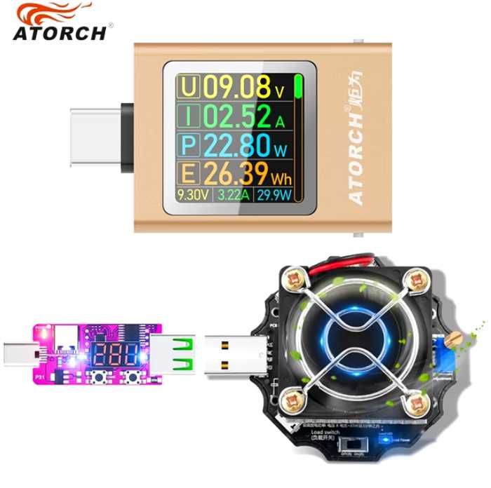 PD QC триггеры USB, Type-C 5v, 9v, 12v, 15v, 20v и 28 Вольт