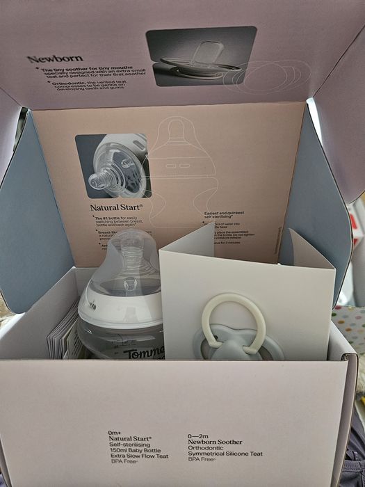 Set suzeta si biberon NOI Tommee Tippee in cutie