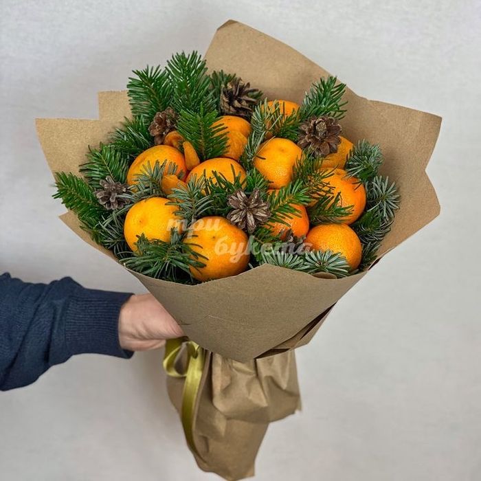 Букеты из мандарин