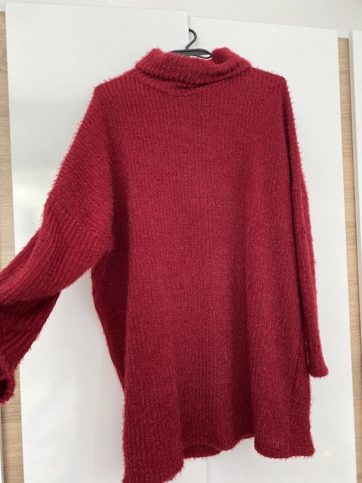 Туника / рокля финно плетиво с лъскави нишки