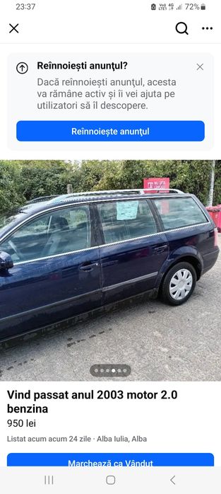 Vind passat 1,9 benzina 131 cp