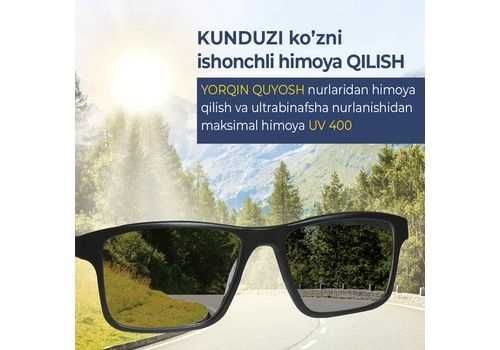 Magniklip 6 in 1 polarizatsiya ko'zoynaklari