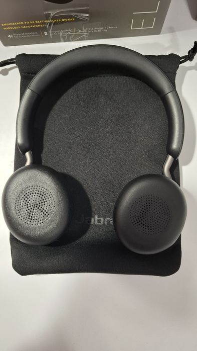 Безжични слушалки с микрофон Jabra - Elite 45H, черни