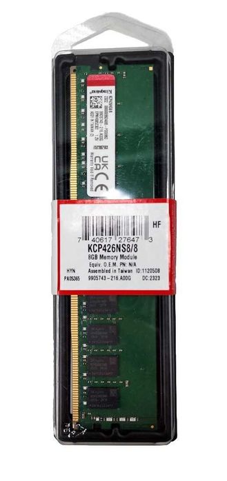 Memorie Kingston 8GB DDR4, 2666MHz Nou