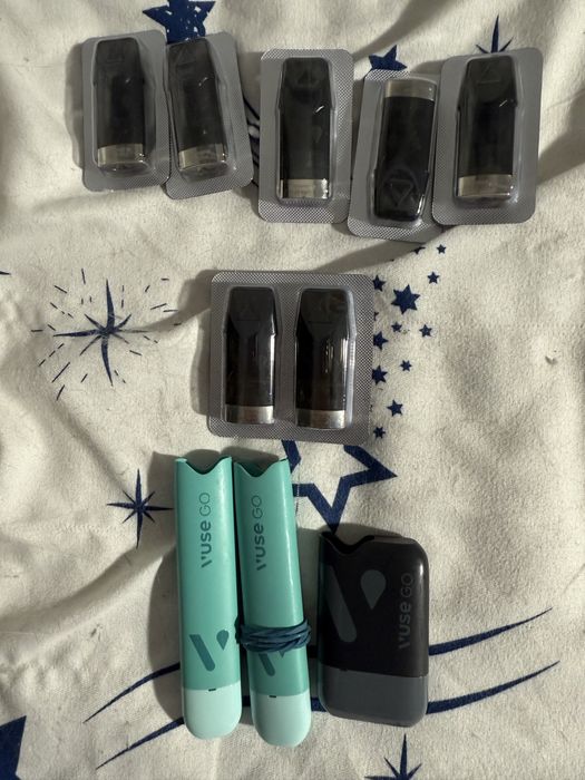 Vand 12 capsule vuse + 3 dispozitive
