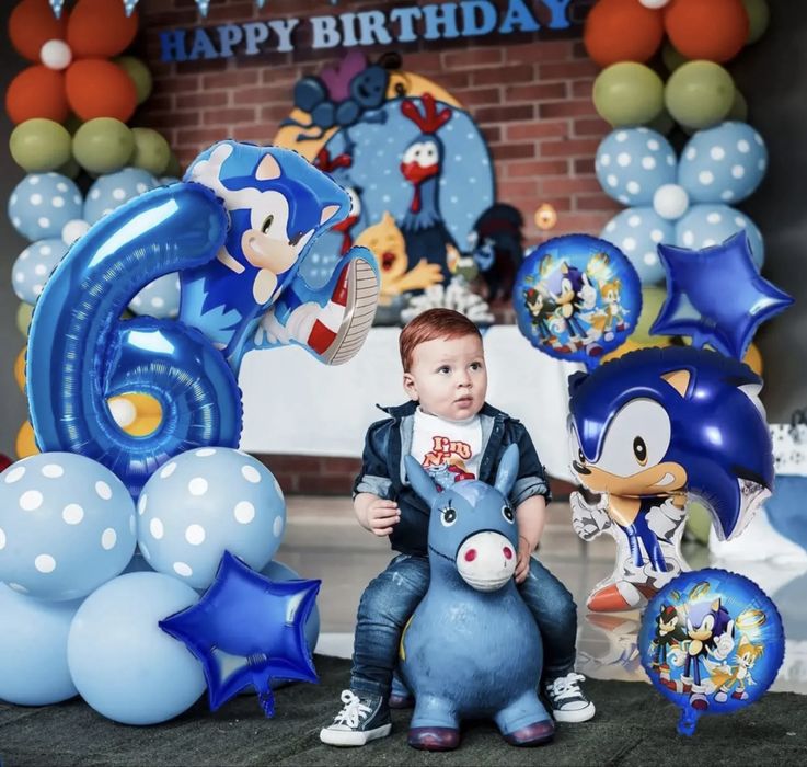 Шары, новые, на 4года - sonic