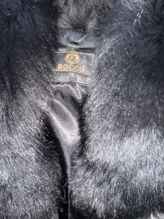 Кожено яке с яка от лисица