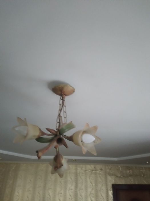 Люстра винтаж 3 рожка