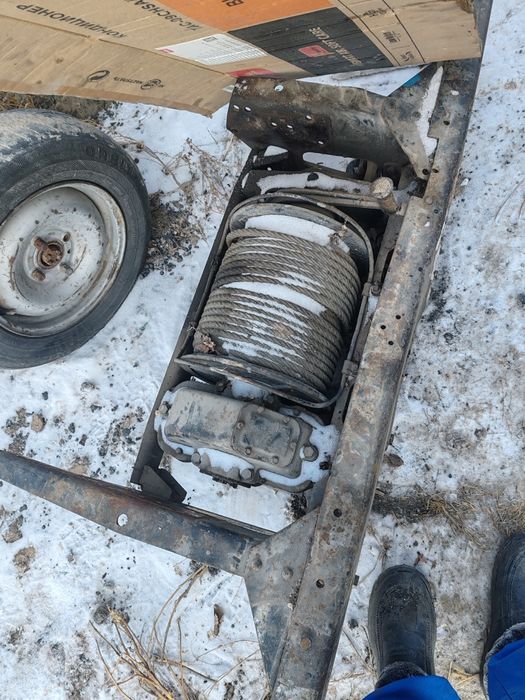 Лебедка зил 157 шасси