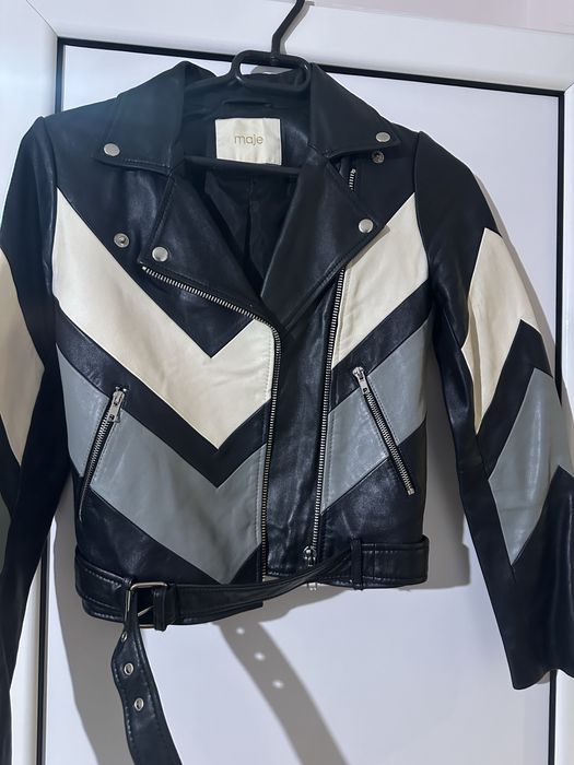 Karen Millen/Maje дамско кожено яке