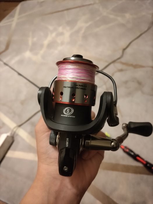 Спиннинг с катушкой