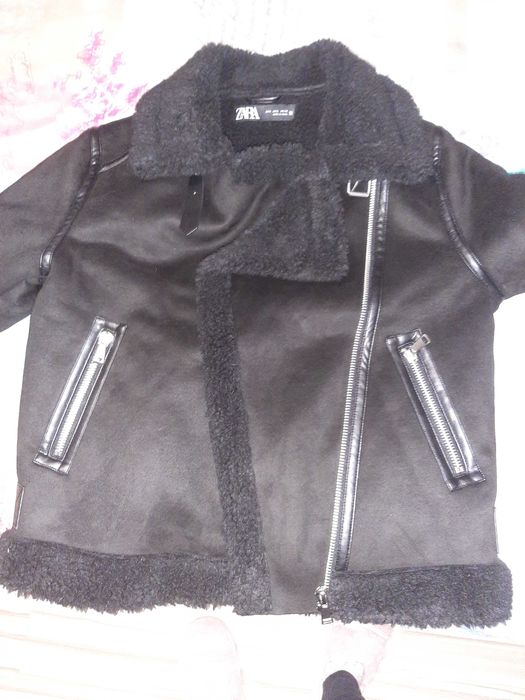 Дамско Зимно яке с вълна ZARA