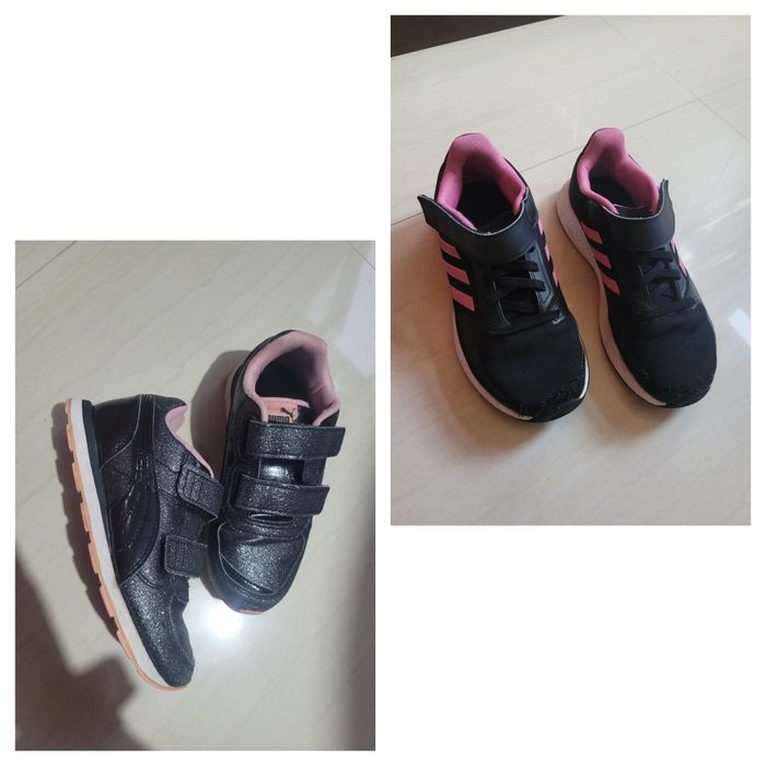 Лот маратонки Adidas и Puma 32н