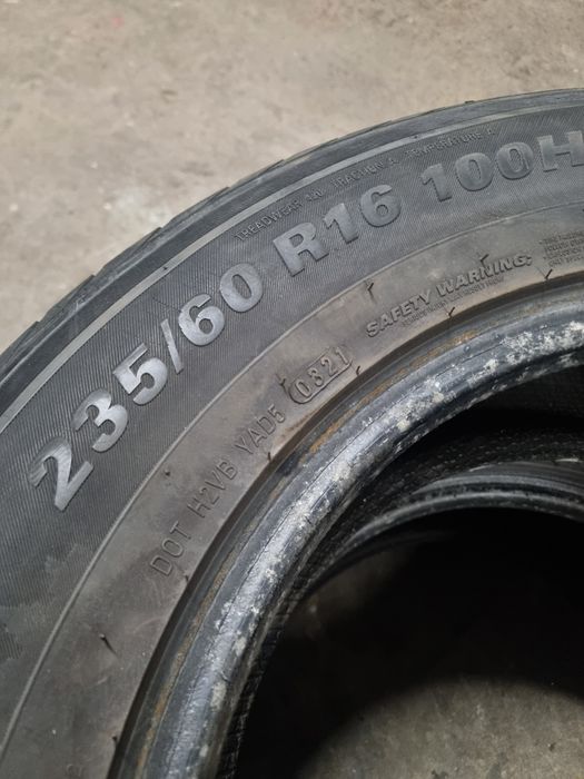 2 + 2 Anvelope vara 235/60/R16 100H Kumho/Hankook  DOT 21/19