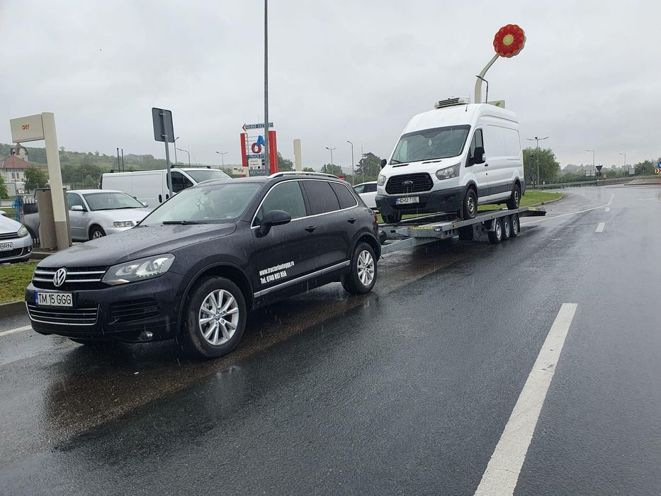 Tractări auto Timisoara, A1, NON STOP,platforma , șlep platforma