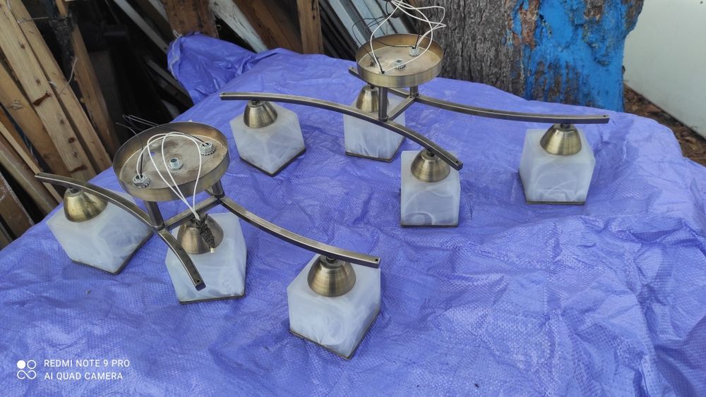 Люстра, Бра  и  плафоны.