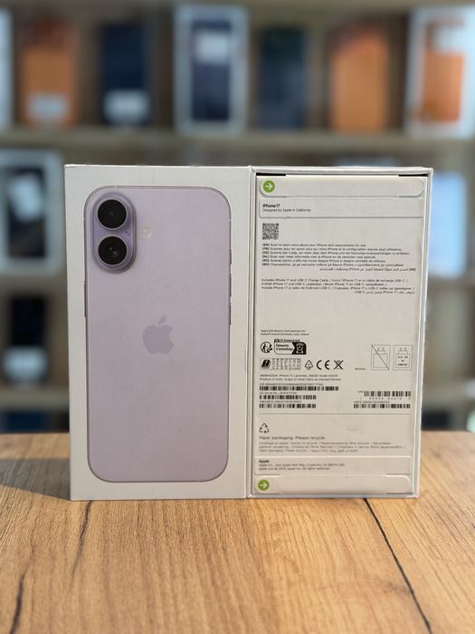 iPhone 17 256Gb Lavender/Nou/Garantie 12 luni @atsgsm.ro