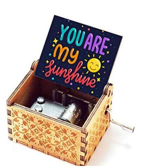 Musiqa chaladigan quticha, sovg'a uchun. Music box for gift