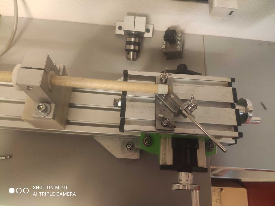 Струг, специализиран за билярдни щеки и други фини дървени изделия