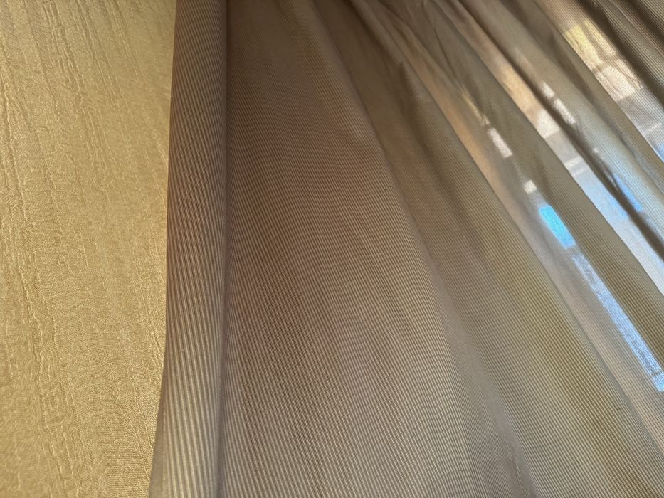 Портьера с тюлью