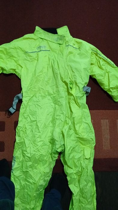 Combinezon de ploaie moto Oxford Rainseal Yellow Fluo