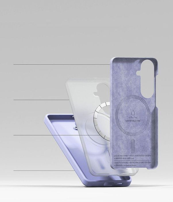 Ringke silicone magnetic magsafe – копринена мекота за samsung galaxy