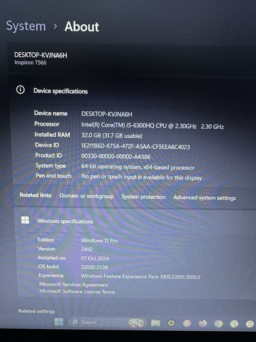 Dell Inspiron 7566