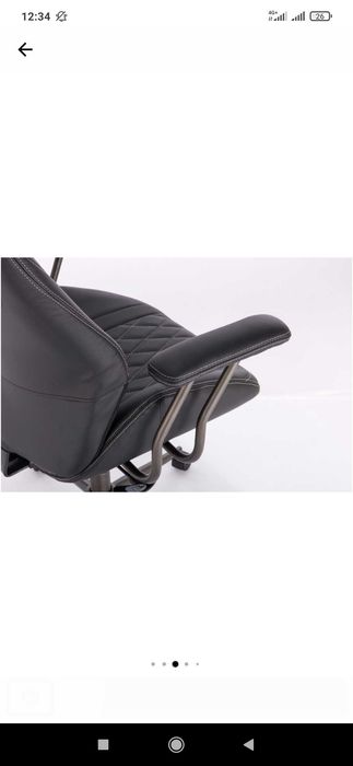 Офис стол Kring, черен