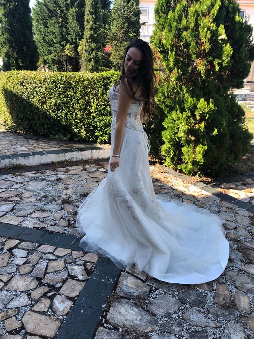 Булчинска / сватбена рокля нова