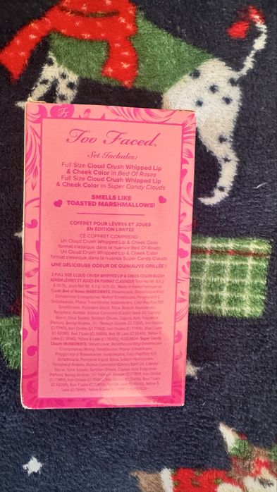 Too faced whipped Lip&Cheek duo Limited edition