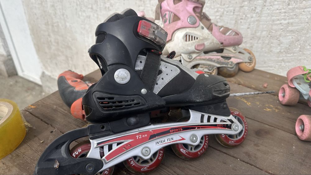 Отдам ролики 3 пары