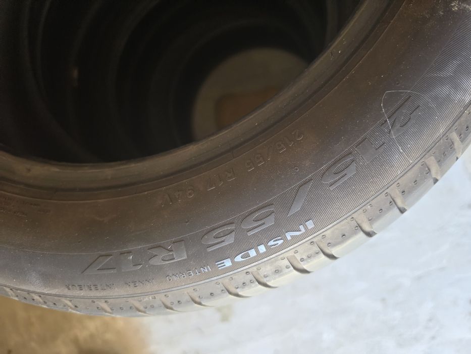 Cauciucuri de vară Pirelli P7 Sealinside 215/55 R17 – stare excelentă, ca noi