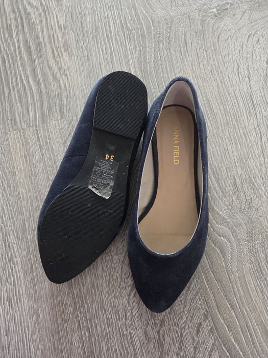 Balerini piele naturala - marimea 34