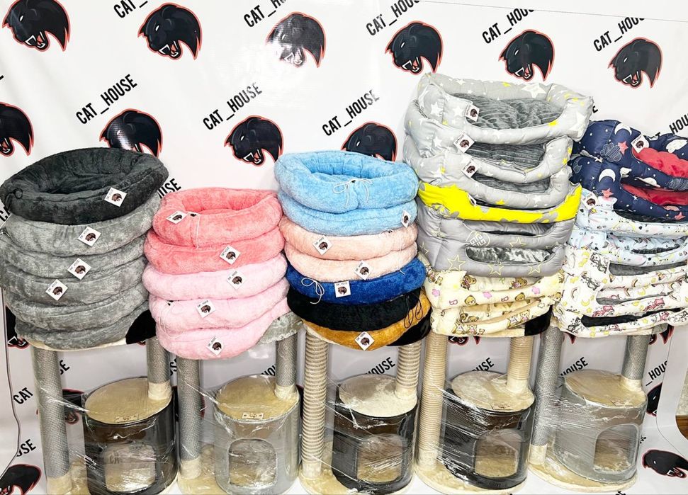 Делаем на заказ когтеточки, домики для кошек