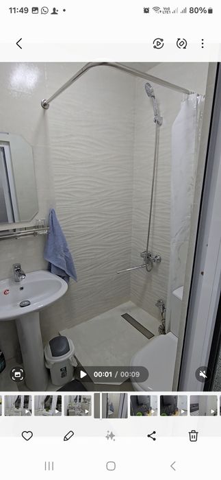 Сдается 1 комнатная  квартира в аренду со свежим ремонтом.