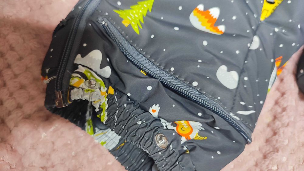 Детский зимний комбинезон