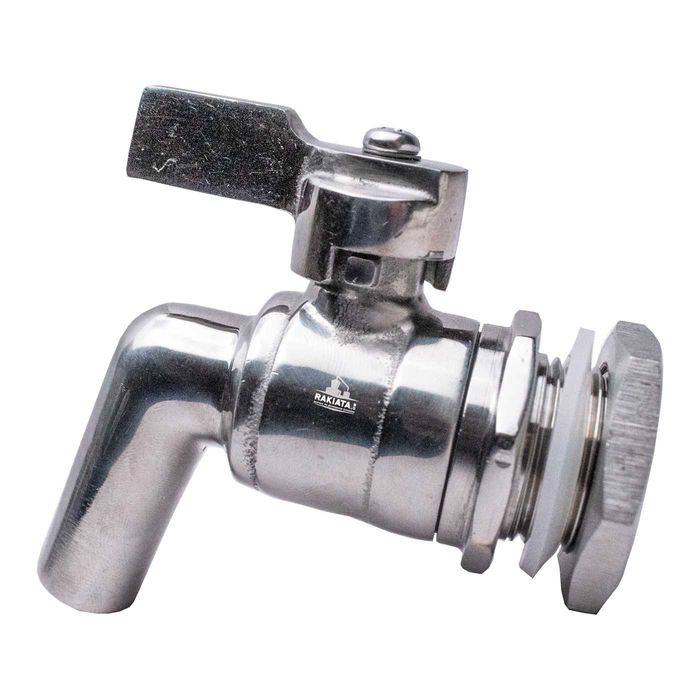 Неръждаем кран за иноксови съдове с уплътнения и гайка, 3/4 -20214424