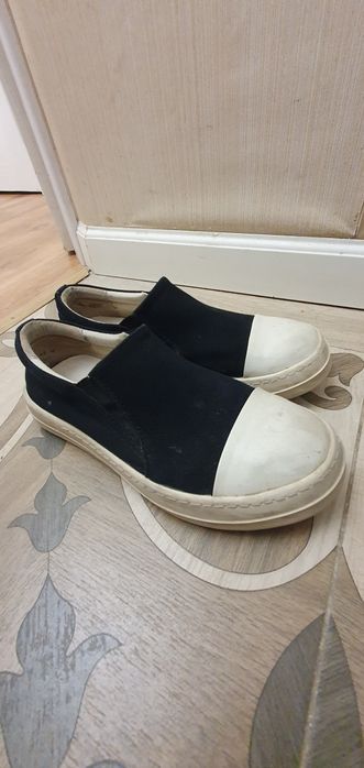 Rick owens ramones slip on drkshdw