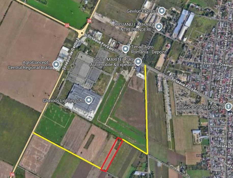 Teren Soseaua de Centura parcela 1800mp langa mall Armonia