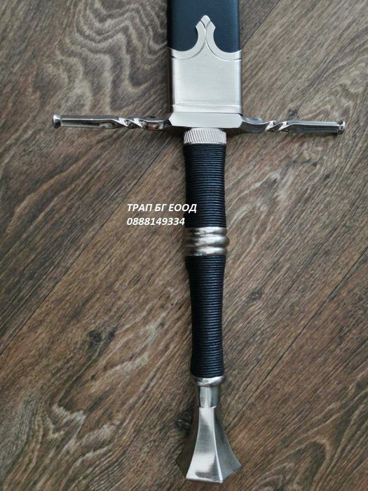 The Witcher Steel Sword Вещера Гералт от Ривия Стоманен Меч с кания