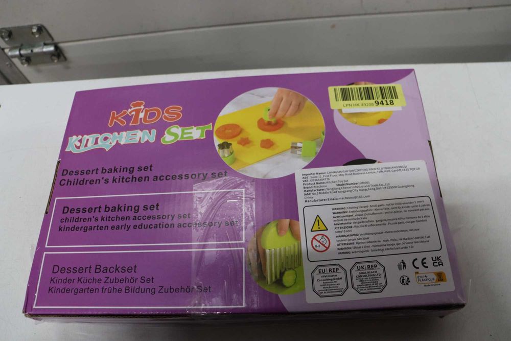 Комплект кухненски инструменти Монтесори, съдове за готвене