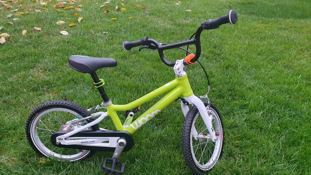 Bicicleta WOOM  2 culoare lime